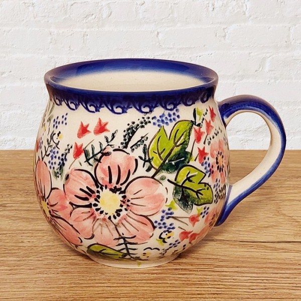 ポーリッシュポタリー VENA ポーランドマグカップ350ml_V352-A576