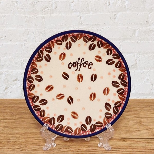 ポーリッシュポタリー CERAMIKA ARTYSTYCZNA プレートφ10cm_CA262-2391X