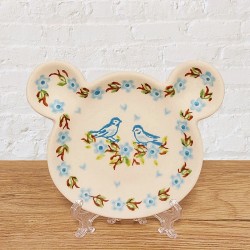 ポーリッシュポタリー VENA くまさん型豆皿_V661-C415