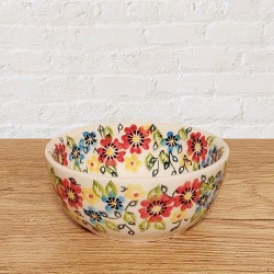 ポーリッシュポタリー VENA 小付けボウルφ10cm_V158-A631