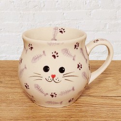 ポーリッシュポタリー MOJA FAKTORIA ポーランドマグカップ250ml_MF18-P2-01F