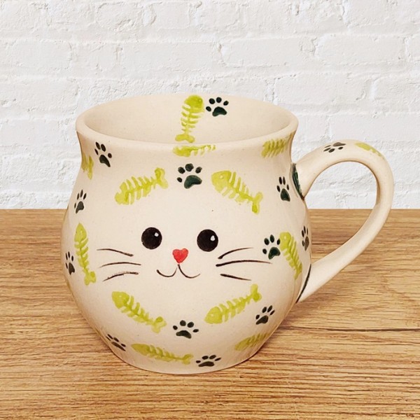 ポーリッシュポタリー MOJA FAKTORIA ポーランドマグカップ250ml_MF18-P2-01Z