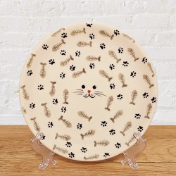 ポーリッシュポタリーMOJA FAKTORIA平皿17cm_MF1-02-01B