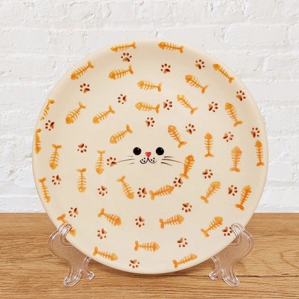 ポーリッシュポタリーMOJA FAKTORIA平皿17cm_MF1-02-01P