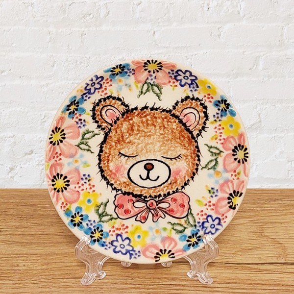 ポーリッシュポタリー VENA 豆皿φ10cm_V372-A1-635