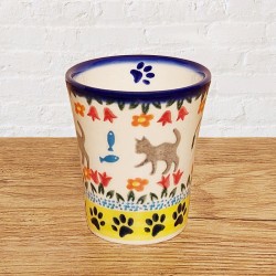 ポーリッシュポタリー VENA コップ(湯呑)150ml_V059-U731