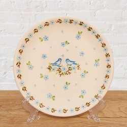 ポーリッシュポタリーVENA平皿17.5cm_V195-C415