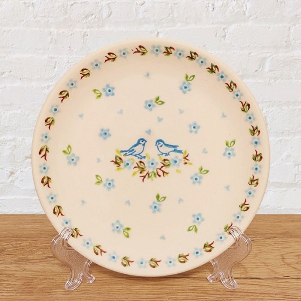 ポーリッシュポタリーVENA平皿17.5cm_V195-C415