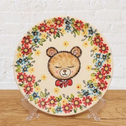 ポーリッシュポタリーVENA平皿17.5cm_V195-A631