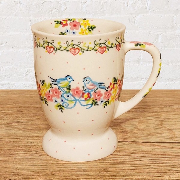 ポーリッシュポタリーVENAくびれマグカップ300ml_V049-U745