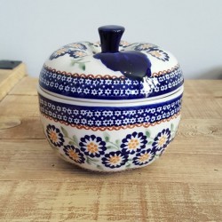 Manufaktura (マヌファクトゥラ) ポーランド陶器 りんごポット 12.0 cm J58-P178