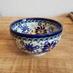 Boleslawiec ボレスワヴィエツ社 ポーランド陶器 ボウル φ11.5cm GU1836-DU126