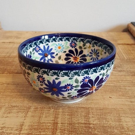 Boleslawiec ボレスワヴィエツ社 ポーランド陶器 ボウル φ11.5cm GU1836-DU126