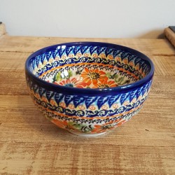 Boleslawiec ボレスワヴィエツ社 ポーランド陶器 ボウル φ11.5cm GU1836-ART312