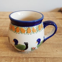 MANUFAKTURAマヌファクトゥラ- ボレスワヴィエツ陶器 - ﾎﾟｰﾗﾝﾄﾞﾏｸﾞｶｯﾌﾟ (220ml) K67-P323