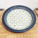 ポーリッシュポタリー BOLESLAWIEC スープ・パスタ皿 φ22.5cm GU1002-DU43