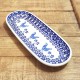Zaklady Ceramiczne BOLESLAWIEC オーバルロングプレート28.3cm GU928-1149