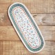 Zaklady Ceramiczne BOLESLAWIEC オーバルロングプレート28.3cm GU928-1096