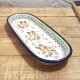 Zaklady Ceramiczne BOLESLAWIEC オーバルロングプレート28.3cm GU928-DU60