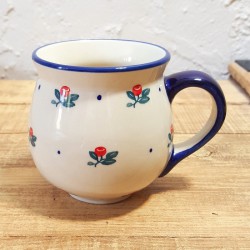 Manufaktura • ポーランド陶器 • ﾎﾟｰﾗﾝﾄﾞﾏｸﾞｶｯﾌﾟ 350ml K90-BORC