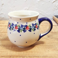 Manufaktura • ポーランド陶器 • ﾎﾟｰﾗﾝﾄﾞﾏｸﾞｶｯﾌﾟ 350ml K90-P301