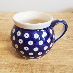 ポーランド陶器 BOLESLAWIEC ﾎﾟｰﾗﾝﾄﾞﾏｸﾞｶｯﾌﾟ0.22L GU912-42