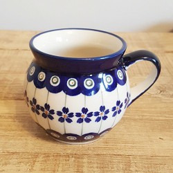 ポーリッシュポタリー BOLESLAWIEC ﾎﾟｰﾗﾝﾄﾞﾏｸﾞｶｯﾌﾟ 220ml GU912-166A