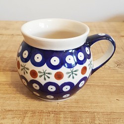 ポーリッシュポタリー BOLESLAWIEC ﾎﾟｰﾗﾝﾄﾞﾏｸﾞｶｯﾌﾟ 220ml GU912-41