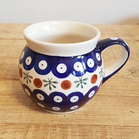 ポーリッシュポタリー BOLESLAWIEC ﾎﾟｰﾗﾝﾄﾞﾏｸﾞｶｯﾌﾟ 220ml GU912-41