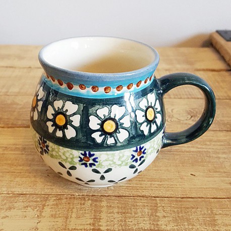 ポーランド陶器・WIZA・ ﾎﾟｰﾗﾝﾄﾞﾏｸﾞｶｯﾌﾟ0.25L・WIZA 101-25A