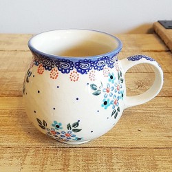 ポーランド陶器・WIZA・ ﾎﾟｰﾗﾝﾄﾞﾏｸﾞｶｯﾌﾟ0.25L・WIZA 101-149