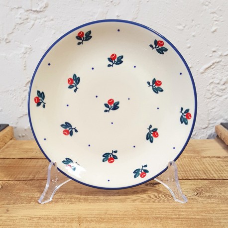 ポーランド陶器MANUFAKTURA平皿φ17cm T130-BORC