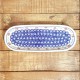 ポーランド陶器 BOLESLAWIEC オーバルロングプレート28.3cm GU928-864