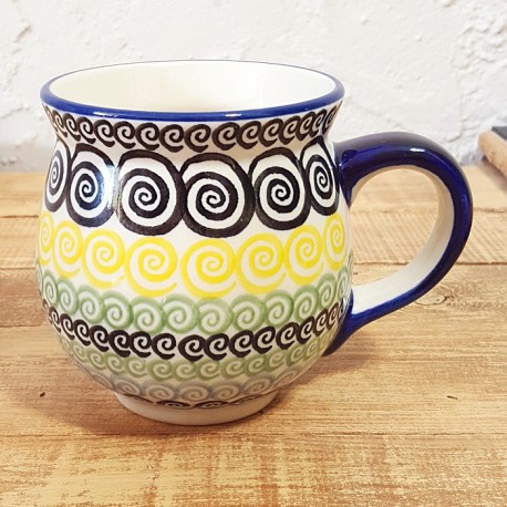 ポーランド陶器 • MANUFAKTURA • ﾎﾟｰﾗﾝﾄﾞﾏｸﾞｶｯﾌﾟ 0.5L K68-CZZC