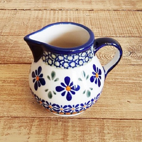 ポーランド陶器 • BOLESLAWIEC • クリーマー 180ml GU785-DU60