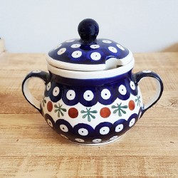 ポーリッシュポタリー BOLESLAWIEC シュガーボウル 250ml GU1354-41