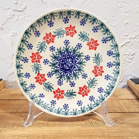 ポーリッシュポタリー MANUFAKTURA 平皿φ18cm T131-CHCK