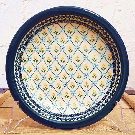 ポーリッシュポタリー BOLESLAWIEC スープ・パスタ皿 φ22.5cm GU1002-DU43