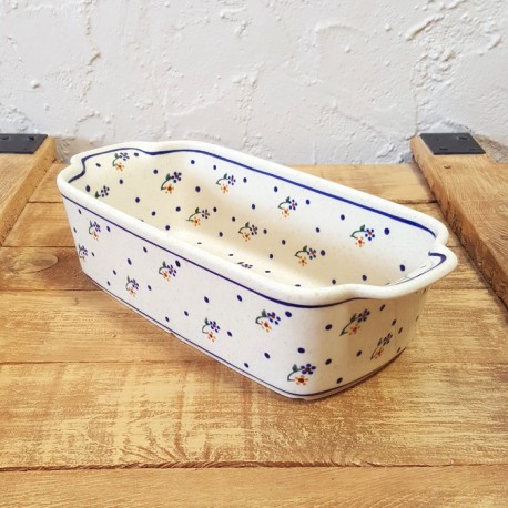 ポーリッシュポタリー BOLESLAWIEC グラタン皿・パウンド型 25cm GU1381-111