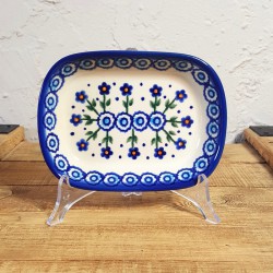 ポーリッシュポタリー VENA オリーブ皿13cm V172-C029