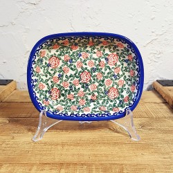 ポーリッシュポタリー VENA オリーブ皿13cm V172-U180