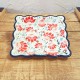 ポーリッシュポタリー BOLESLAWIEC スクエアプレート 16cm GU1610-DU211
