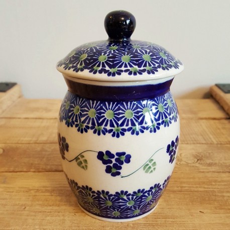 ポーランド陶器 MANUFAKTURA フタ付容器 0.5L P87-MCP