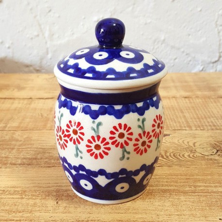 ポーリッシュポタリー MANUFAKTURA フタ付容器 0.25L P95-EO31