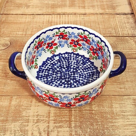 ポーリッシュポタリー MANUFAKTURA ラウンドキャセロール 15cm Z157-MM01