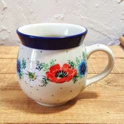 ポーリッシュポタリー CERAMIKA ARTYSTYCZNA ﾎﾟｰﾗﾝﾄﾞﾏｸﾞｶｯﾌﾟ 350ml CA007-2221X