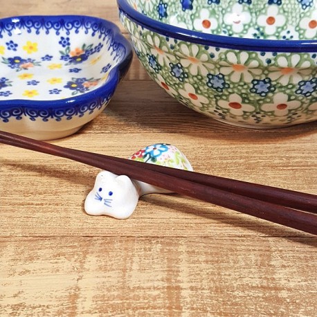 ポーリッシュポタリー VENA ねこの箸置き V466-A509