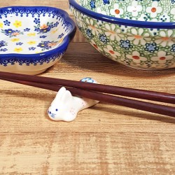 ポーリッシュポタリー VENA うさぎの箸置き V467-A609