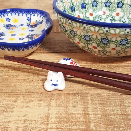 ポーリッシュポタリー VENA ねこの箸置き V466-C319