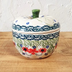 ポーリッシュポタリー MANUFAKTURA りんごポット 12cm J58-WB01